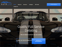 Tablet Screenshot of abileneautospa.com